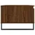 Produktbild 7 för Soffbord brun ek 90x50x36,5 cm konstruerat trä