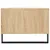 Produktbild 7 för Soffbord sonoma-ek 90x50x36,5 cm konstruerat trä