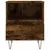 Produktbild 7 för Sängbord 2 st rökfärgad ek 40x35x50 cm konstruerat trä