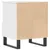 Produktbild 8 för Sängbord 2 st vit 40x35x50 cm konstruerat trä