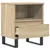 Produktbild 6 för Sängbord 2 st sonoma-ek 40x35x50 cm konstruerat trä