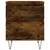 Produktbild 6 för Sängbord 2 st rökfärgad ek 40x35x50 cm konstruerat trä