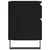 Produktbild 8 för Sängbord 2 st svart 40x35x50 cm konstruerat trä