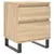 Produktbild 2 för Sängbord sonoma-ek 40x35x50 cm konstruerat trä