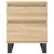 Produktbild 5 för Sängbord sonoma-ek 40x35x50 cm konstruerat trä