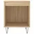 Produktbild 4 för Sängbord sonoma-ek 40x35x50 cm konstruerat trä
