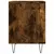 Produktbild 6 för Sängbord 2 st rökfärgad ek 40x35x50 cm konstruerat trä