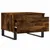 Produktbild 7 för Soffbord 2 st rökfärgad ek 50x46x35 cm konstruerat trä