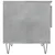 Produktbild 7 för Soffbord betonggrå 50x46x50 cm konstruerat trä