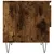Produktbild 7 för Soffbord rökfärgad ek 50x46x50 cm konstruerat trä