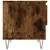 Produktbild 8 för Soffbord 2 st rökfärgad ek 50x46x50 cm konstruerat trä