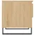 Produktbild 7 för Soffbord sonoma-ek 50x46x50 cm konstruerat trä