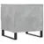 Produktbild 9 för Sidobord 2 st betonggrå 50x46x50 cm konstruerat trä