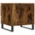 Produktbild 9 för Soffbord 2 st rökfärgad ek 50x46x50 cm konstruerat trä