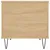 Produktbild 7 för Soffbord sonoma-ek 60x44,5x45 cm konstruerat trä