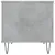 Produktbild 7 för Soffbord betonggrå 60x44,5x45 cm konstruerat trä