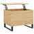 Produktbild 2 för Soffbord sonoma-ek 60x44,5x45 cm konstruerat trä