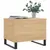 Produktbild 4 för Soffbord sonoma-ek 60x44,5x45 cm konstruerat trä