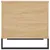 Produktbild 7 för Soffbord sonoma-ek 60x44,5x45 cm konstruerat trä