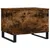 Produktbild 5 för Soffbord rökfärgad ek 60x44,5x45 cm konstruerat trä