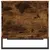 Produktbild 7 för Soffbord rökfärgad ek 60x44,5x45 cm konstruerat trä