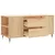 Produktbild 6 för Soffbord sonoma-ek 102x44,5x50 cm konstruerat trä