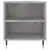 Produktbild 7 för Soffbord betonggrå 102x44,5x50 cm konstruerat trä