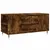 Produktbild 2 för Soffbord rökfärgad ek 102x44,5x50 cm konstruerat trä