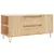 Produktbild 2 för Soffbord sonoma-ek 102x44,5x50 cm konstruerat trä