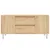 Produktbild 5 för Soffbord sonoma-ek 102x44,5x50 cm konstruerat trä