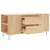 Produktbild 6 för Soffbord sonoma-ek 102x44,5x50 cm konstruerat trä