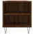 Produktbild 7 för Soffbord brun ek 102x44,5x50 cm konstruerat trä
