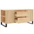 Produktbild 6 för Soffbord sonoma-ek 102x44,5x50 cm konstruerat trä