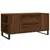 Produktbild 2 för Soffbord brun ek 102x44,5x50 cm konstruerat trä
