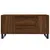 Produktbild 5 för Soffbord brun ek 102x44,5x50 cm konstruerat trä