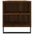 Produktbild 7 för Soffbord brun ek 102x44,5x50 cm konstruerat trä