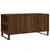 Produktbild 8 för Soffbord brun ek 102x44,5x50 cm konstruerat trä
