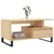 Produktbild 3 för Soffbord sonoma-ek 90x49x45 cm konstruerat trä