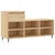 Produktbild 2 för Skohylla sonoma-ek 102x36x60 cm konstruerat trä