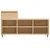 Produktbild 5 för Skohylla sonoma-ek 102x36x60 cm konstruerat trä
