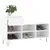 Produktbild 4 för Skoskåp vit 102x36x60 cm konstruerat trä