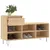 Produktbild 4 för Skohylla sonoma-ek 102x36x60 cm konstruerat trä