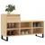 Produktbild 3 för Skohylla sonoma-ek 102x36x60 cm konstruerat trä