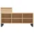 Produktbild 5 för Skohylla sonoma-ek 102x36x60 cm konstruerat trä