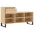 Produktbild 6 för Skohylla sonoma-ek 102x36x60 cm konstruerat trä