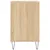 Produktbild 5 för Skohylla sonoma-ek 102x36x60 cm konstruerat trä