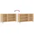 Produktbild 7 för Skohylla sonoma-ek 102x36x60 cm konstruerat trä