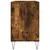 Produktbild 5 för Skoställ rökfärgad ek 102x36x60 cm konstruerat trä