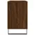 Produktbild 5 för Skoskåp brun ek 102x36x60 cm konstruerat trä