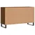 Produktbild 6 för Skoskåp brun ek 102x36x60 cm konstruerat trä
